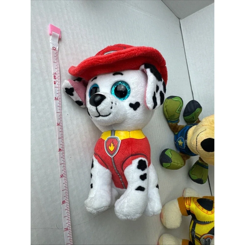 Paw Patrol Plush‎ TY Marshall Chase Rubble Lot Of 4